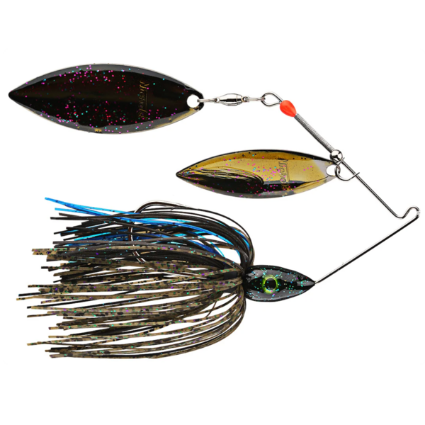 Nichols Pulsator Metal Flake Double Willow Spinnerbait 1/2oz