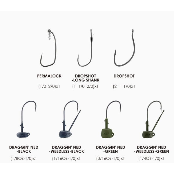 BKK OCD Tackle System Fully Loaded FINESSE Kit