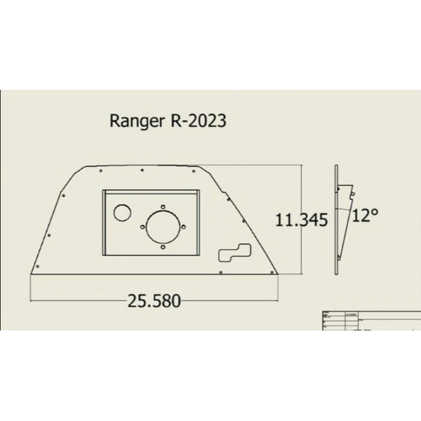 Beatdown Outdoors Levelling Plate - Ranger R Boat