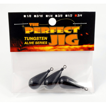 The Perfect Jig Tungsten Alive Series Dropshot Weight