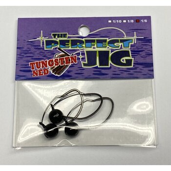 The Perfect Jig Tungsten Weedless Wacky Head