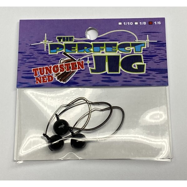 The Perfect Jig Tungsten Weedless Wacky Head