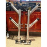 RB Custom Rod Holder RB Custom Adjustable 2 Rod Holder Tree  (Pair)