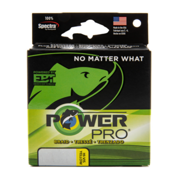PowerPro Spectra Braid Hi-Vis Yellow 150yd