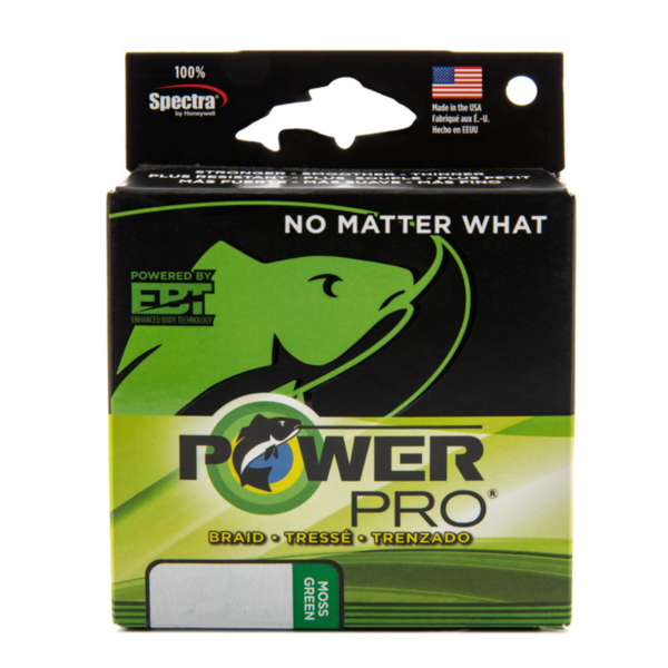 PowerPro Spectra Braid Moss Green 150yd