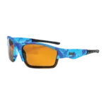 Rapala Boys Polarized Fishing Glasses. Blue Camo