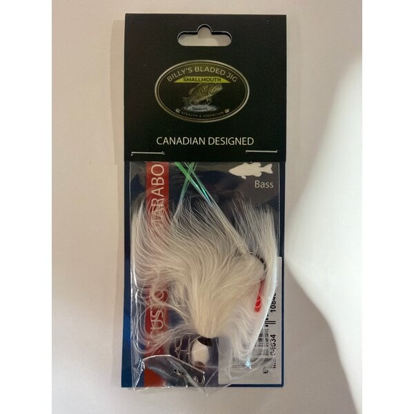 Billy's Bladed Jig Custom Tied Marabou Skirt