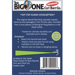 Big One Bait Company Frozen Herring Strips Glow. 5pk