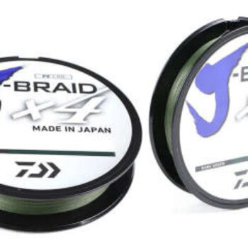 Daiwa J-Braid X4 Dark Green 150yd