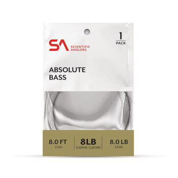 Scientific Anglers Absolute Bass Leaders 8' 10.0lb