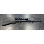 Ruger 10/22 22 LR Synthetic Semi Auto w/Weaver 3-9 Scope and Case
