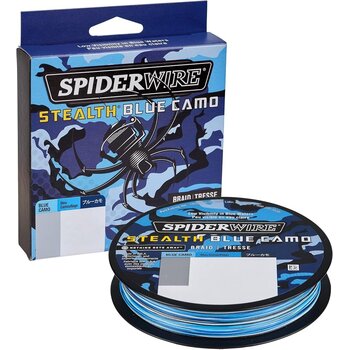 SpiderWire Stealth Blue Camo Braid
