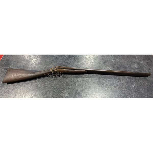 Stevens & Co 12ga Side by Side 32" BBLS Damascus Hammer Gun