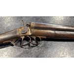 Stevens & Co 12ga Side by Side 32" BBLS Damascus Hammer Gun