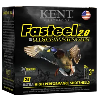 Kent Fasteel +2 Layered 12ga, 3.5", 1 1/2oz 1450FPS #2X4