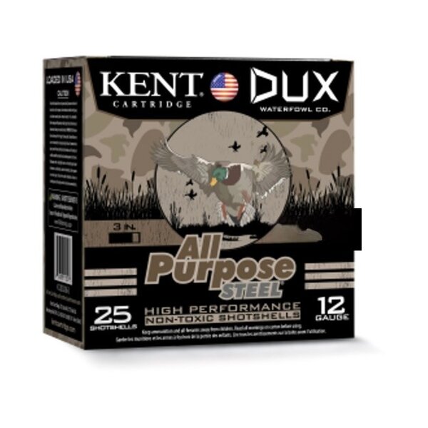 Kent All Purpose Steel 12 Gauge 3in #BB 1-1/4oz Waterfowl Shotshells - 25 Rounds