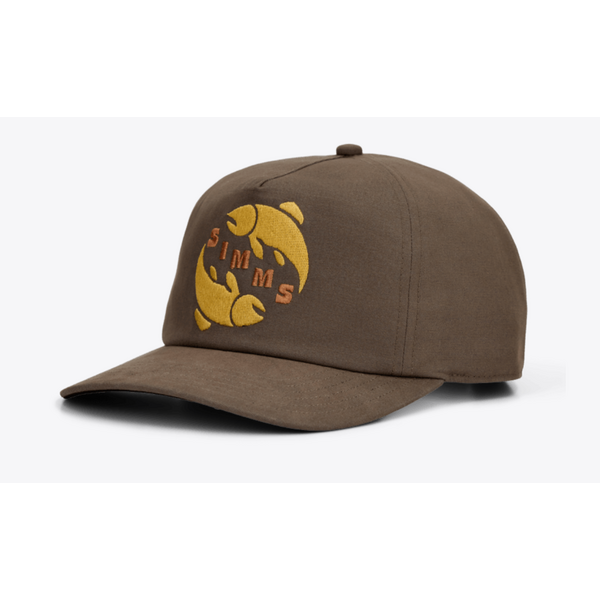 Simms Double Haul Cap. Loden Gemini Trout