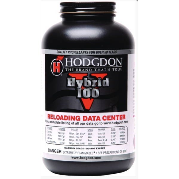 Hodgdon Hodgdon HY1001 Hybrid 100V Smokeless Rifle Powder 1Lb
