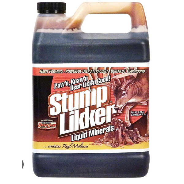 Evolved /Deer Cane Stump Likker 1 Gallon Liquid Deer Attractant