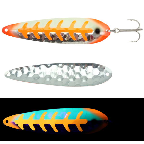 Moonshine Lures Half Moon Magnum 4.5" Spoon