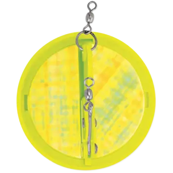 Luhr Jensen Dipsy Diver 2-1/4" Chartreuse Silver Bottom Moonjelly (REG$17.99)