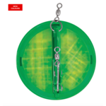 Luhr Jensen Dipsy Diver 2-1/4" Kelly Green/Silver Bottom Moonjelly (REG. $17.99)