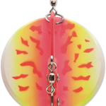 Luhr Jensen Dipsy Diver Size 3 Pink Fire UV/Chrome Bottom