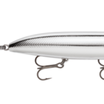 Rapala PXR Jowler 127 5" 15/16oz Pure Chrome.