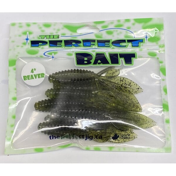 The Perfect Jig Beaver 4"  Watermelon Seed