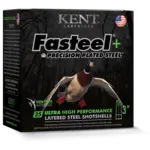 Kent Fasteel +2 Layered 12ga, 3", 1 1/4oz 1450FPS #3x5