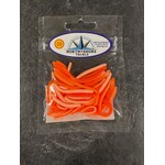 North Shore Tackle Trout Worm's 2" Creamsicle