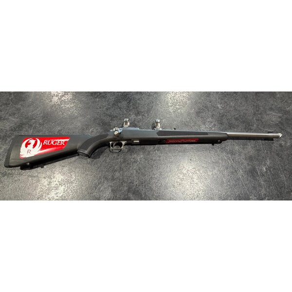 Ruger M77 357 Mag Stainless 18.5" BBL Stainless Bolt Action w/2 Mags