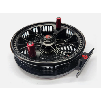 Kingpin Zeppelin Aero 500 Float Reel, Black/Red (Custom)