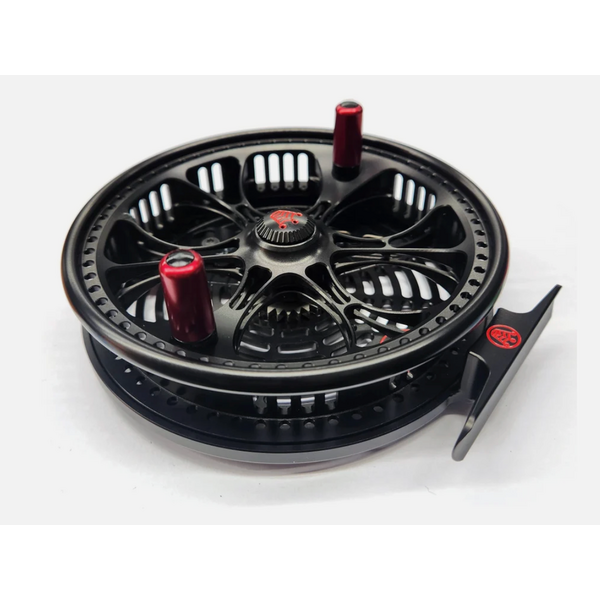 Kingpin Zeppelin Aero 500 Float Reel, Black/Red (Custom)