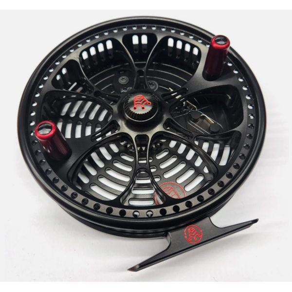 Kingpin Zeppelin Aero 500 Float Reel, Black/Red (Custom)