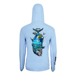 BKK LONG SLEEVE PERFORMANCE SHIRT BRAND VALUES LIGHT BLUE XXL