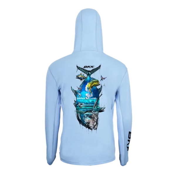 BKK LONG SLEEVE PERFORMANCE SHIRT BRAND VALUES LIGHT BLUE XXL