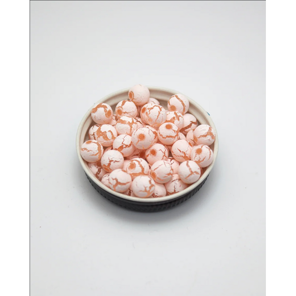 Bounty Tackle Acrylic Bead 8mm Nude Swirl