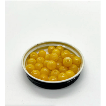 Bounty Tackle Acrylic Bead 8mm Lime Burst Glowstone