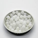 Bounty Tackle Acrylic Bead 8mm Frosty White