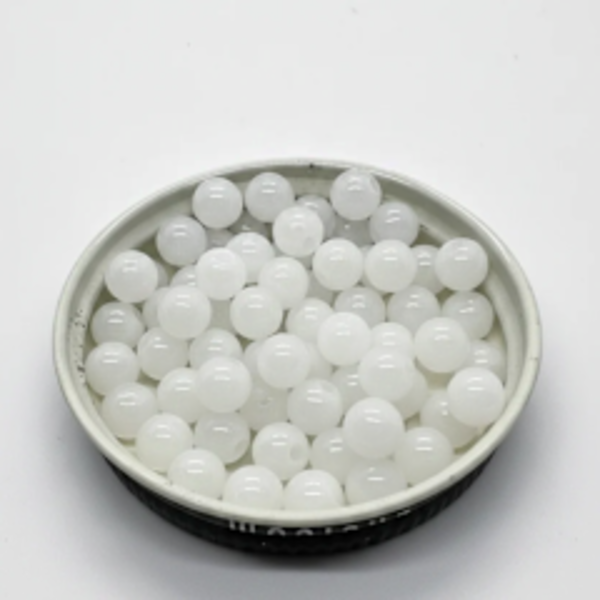 Bounty Tackle Acrylic Bead 8mm Frosty White