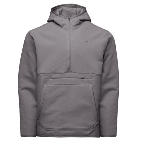 Simms M's Strata 330 Half-Zip Hoody. Hopper Head