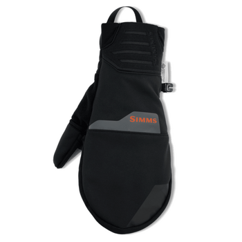 Simms Windstopper Foldover Mitt. Black