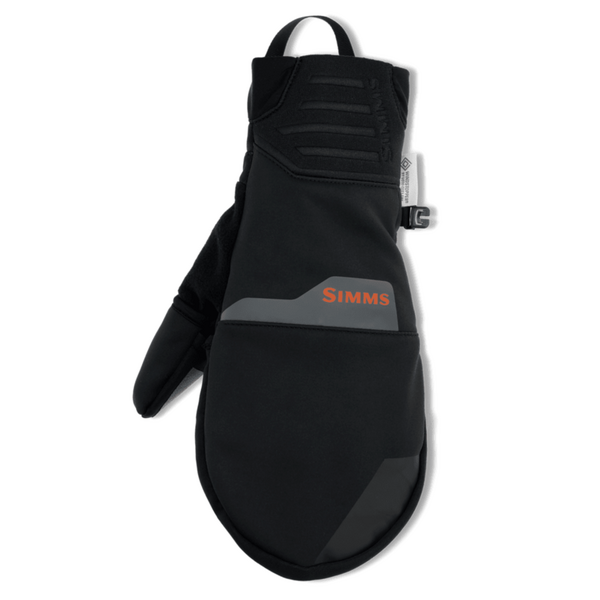 Simms Windstopper Foldover Mitt. Black