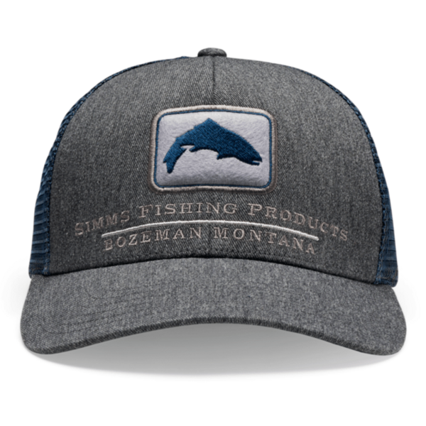 Simms Double Haul Icon Trucker. Tahitian Pearl Heather