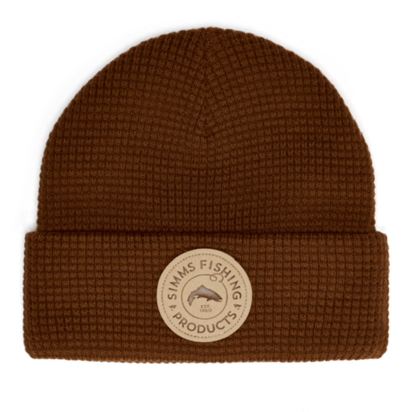 Simms Everyday Waffle Knit Beanie. Cobia