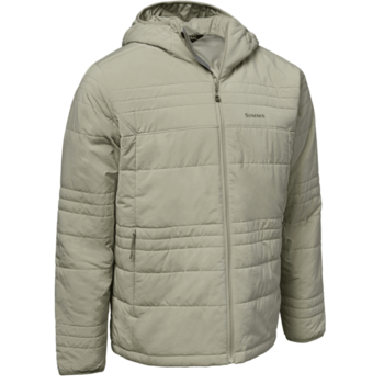 Simms M's Fall Run Hooded Jacket. Pale Pine