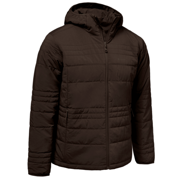 Simms M's Fall Run Hooded Jacket. Hickory