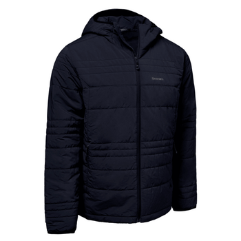 Simms M's Fall Run Hooded Jacket. Black