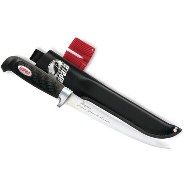 Rapala  Soft Grip Fillet Knife 7" w/Sharpener